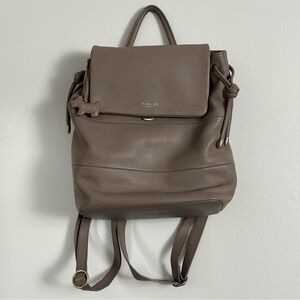 RADLEY LONDON Leather Backpack - Taupe